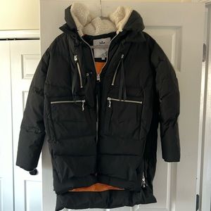 Orolay black puff jacket size xs